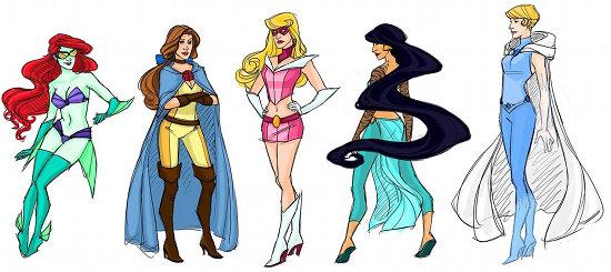 Disney-superheroes